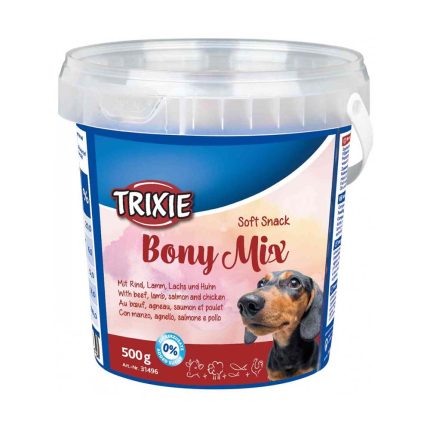 تشویقی سگ تریکسی مدل Soft Snack Bony Mix