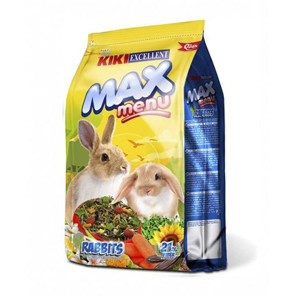 غذا خرگوش بالغ کیکی مدل مکس منو kiki excellent max menu